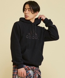 「adidas」 プルオーバーパーカー SMALL ブラック メンズ