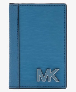 「MICHAEL KORS」 カードケース FREE ブルー メンズ