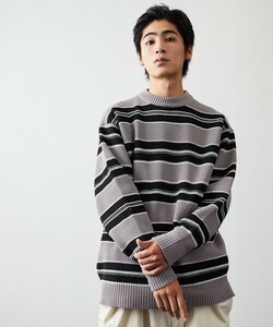 「FREAK'S STORE」 長袖ニット LARGE グレー メンズ