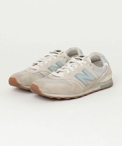 「New Balance」 ローカットスニーカー 25.5cm ホワイト レディース