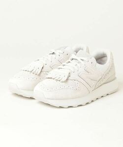 「New Balance」 ローカットスニーカー 24cm ライトグレー レディース