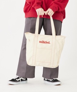 「MILKFED.」 トートバッグ ONE SIZE レッド レディース