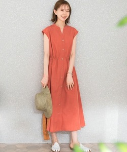 「URBAN RESEARCH ROSSO WOMEN」 半袖ワンピース FREE ピンク レディース