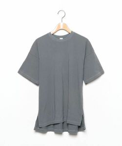 「Mila Owen」 半袖Tシャツ 0 チャコールグレー レディース