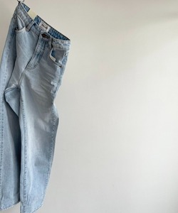 「CANAL JEAN」 「ROLLA’S」加工デニムパンツ 24 ライトブルー レディース