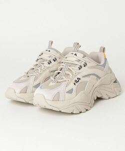 「FILA」 ローカットスニーカー 25.0cm オフホワイト メンズ