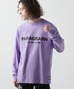 「Paragraph」 長袖Tシャツ FREE バイオレット メンズ