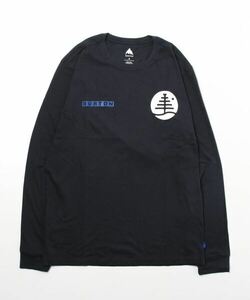 「BURTON」 長袖Tシャツ L ブラック メンズ