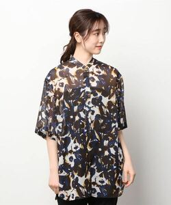 「BEAUTY&YOUTH UNITED ARROWS」 半袖ブラウス FREE ロイヤルブルー レディース