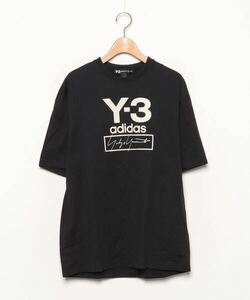 「Y-3」 半袖Tシャツ SMALL ブラック メンズ