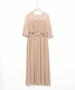 「RUIRUE BOUTIQUE」 半袖ワンピース L モカ レディース