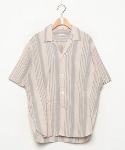 「Steven Alan」 半袖シャツ MEDIUM ライトグレー メンズ