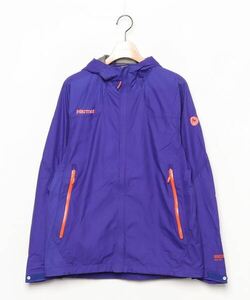 「Marmot」 ナイロンブルゾン M ブルー メンズ