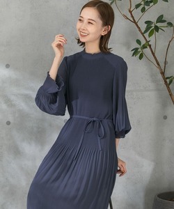 「URBAN RESEARCH ROSSO WOMEN」 長袖ワンピース FREE ブルー レディース