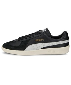 「PUMA」 ローカットスニーカー 25.0cm ブラック×グレー メンズ