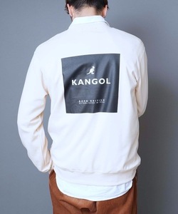 「KANGOL」 長袖Tシャツ LARGE ベージュ メンズ