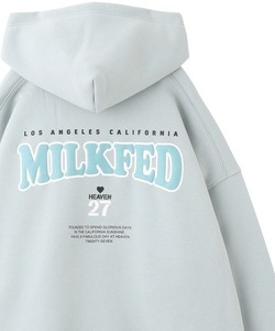 「MILKFED.」 プルオーバーパーカー ONE SIZE ライトブルー レディース