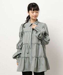 「jouetie」 シャツワンピース MEDIUM グリーン レディース