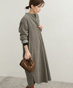 「URBAN RESEARCH DOORS」 長袖ワンピース MEDIUM グレー レディース