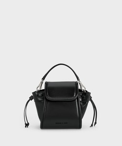 「CHARLES & KEITH」 2WAYバッグ S ブラック レディース