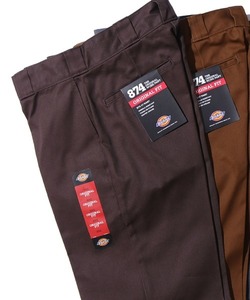 「Dickies」 チノパンツ 28inch ダークブラウン メンズ