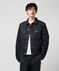 「Nudie Jeans」 デニムジャケット MEDIUM インディゴブルー メンズ