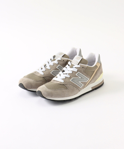 「New Balance」 ローカットスニーカー 26cm ライトグレー メンズ