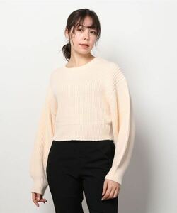 「BEAUTY&YOUTH UNITED ARROWS」 長袖ニット FREE オフホワイト レディース