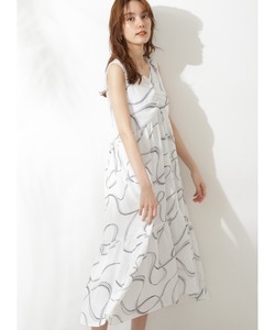 「JILL STUART」 ノースリーブワンピース 2 ホワイト レディース