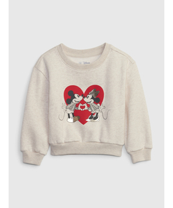 「GAP」 「KIDS」スウェットカットソー「Disneyコラボ」 18-24M ナチュラル キッズ