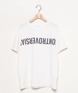 「via j」 「saint」半袖Tシャツ ONE SIZE ホワイト レディース