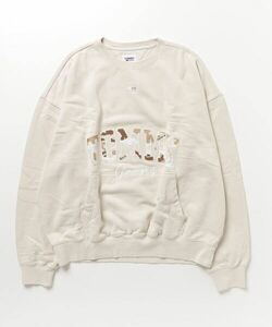 「TOMMY JEANS」 スウェットカットソー SMALL オフホワイト メンズ