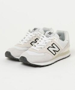 「New Balance」 ローカットスニーカー 23.5cm ホワイト メンズ