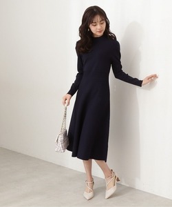 「PROPORTION BODY DRESSING」 ニットワンピース MEDIUM ネイビー レディース