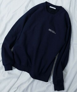 「Firsthand」 スウェットカットソー MEDIUM ネイビー レディース