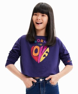 「Desigual」 「KIDS」長袖カットソー XX-LARGE ブルー キッズ