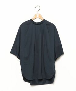 「Demi-Luxe BEAMS」 7分袖ブラウス ONE SIZE ネイビー レディース