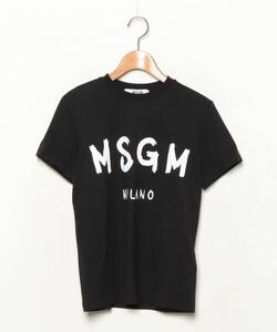 「MSGM」 半袖Tシャツ X-SMALL ブラック レディース