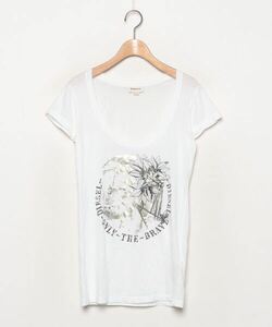 「DIESEL」 半袖Tシャツ XX-SMALL ホワイト メンズ