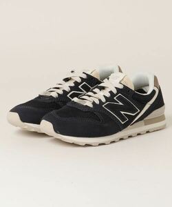 「New Balance」 ローカットスニーカー 24.0cm ネイビー レディース