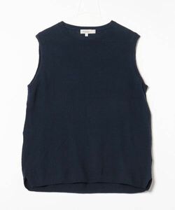 「Steven Alan」 ノースリーブニット L ネイビー レディース_画像1