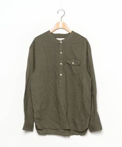 「The DUFFER of ST.GEORGE」 長袖シャツ MEDIUM グリーン メンズ