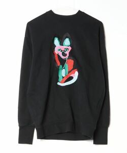 「Maison Kitsune」 スウェットカットソー X-SMALL ブラック メンズ