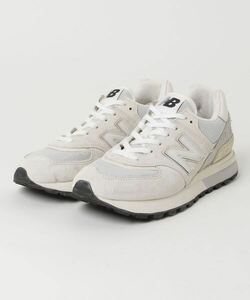 「New Balance」 ローカットスニーカー 27cm ベージュ メンズ