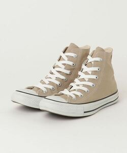 「CONVERSE」 ハイカットスニーカー 24.5cm ベージュ レディース