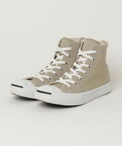 「CONVERSE」 ハイカットスニーカー 24cm ベージュ レディース