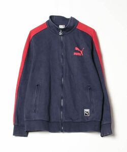 「PUMA」 ジャージブルゾン X-LARGE ネイビー メンズ