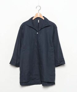 「The DUFFER of ST.GEORGE」 7分袖シャツ MEDIUM ネイビー メンズ