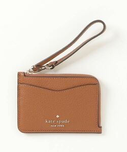 「kate spade new york」 カードケース ONESIZE ブラウン レディース