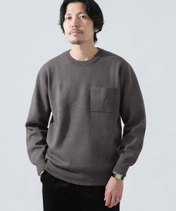 「URBAN RESEARCH ROSSO MEN」 長袖ニット X-LARGE チャコールグレー メンズ